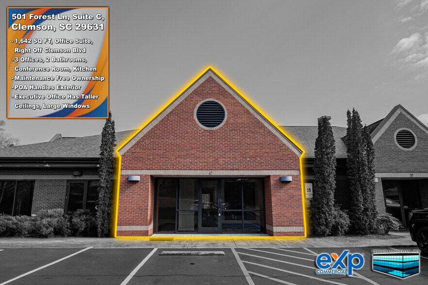 501 Forest Ln, Clemson, SC à louer - Photo du bâtiment - Image 2 de 14