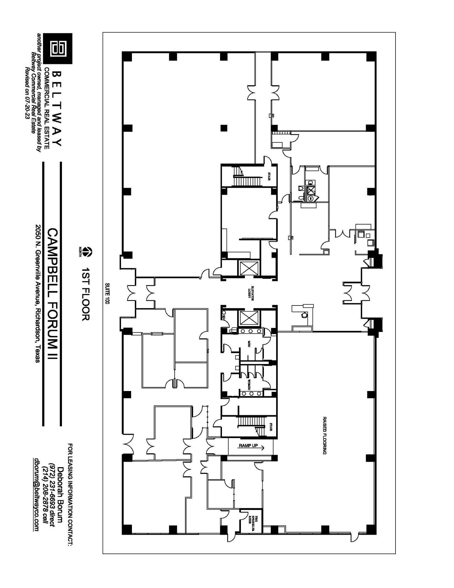2050 N Greenville Ave, Richardson, TX for sale Floor Plan- Image 1 of 8