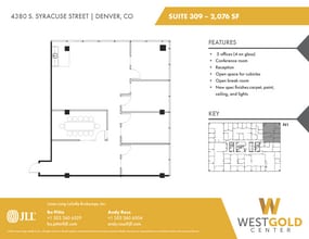 4380 S Syracuse St, Denver, CO for lease Floor Plan- Image 1 of 1