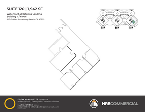 330 Golden Shore, Long Beach, CA à louer Plan d  tage- Image 1 de 1