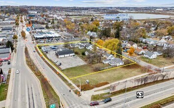 1741 2nd St SW, Rochester, MN - Aérien  Vue de la carte