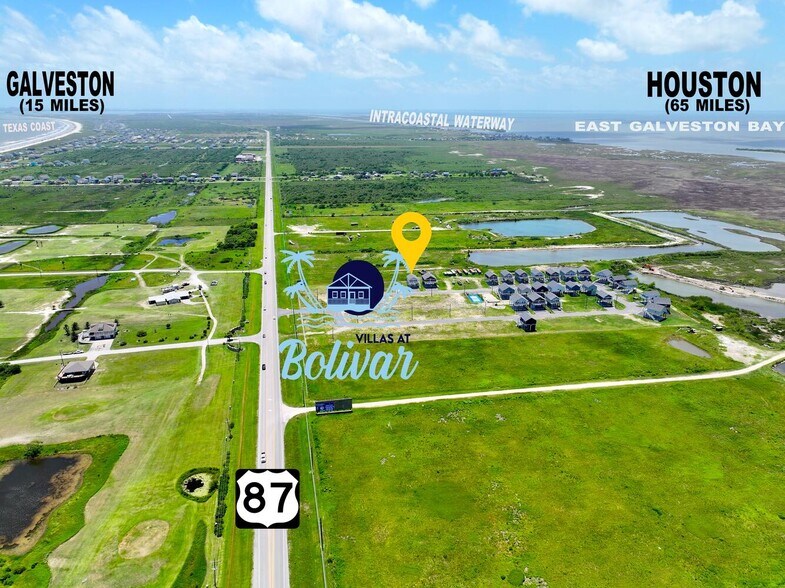 1021 Sunset Cir, Crystal Beach, TX à vendre - Photo du bâtiment - Image 2 de 8