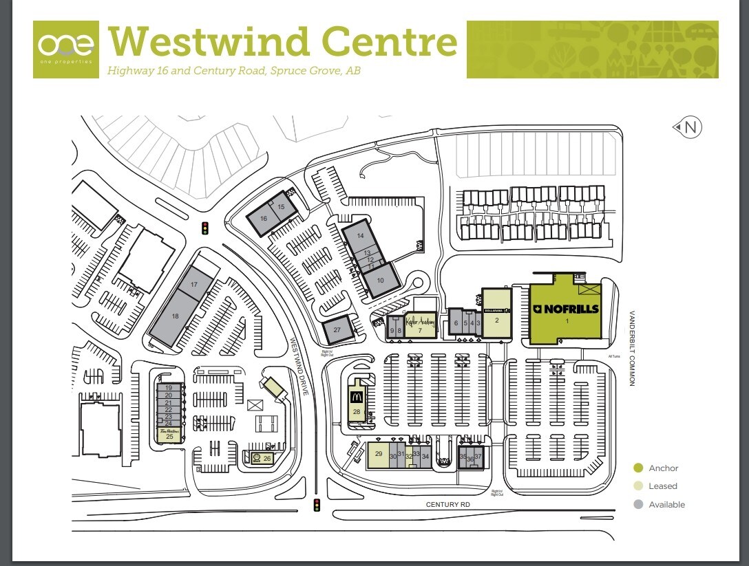 Unit 7-9 Century Rd, Spruce Grove, AB for sale Site Plan- Image 1 of 1