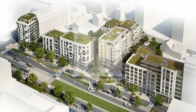 Grenoble, ISE - Aérien Vue de la carte