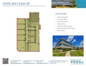 2707 Butterfield Rd, Oak Brook, IL for lease Floor Plan- Image 1 of 1