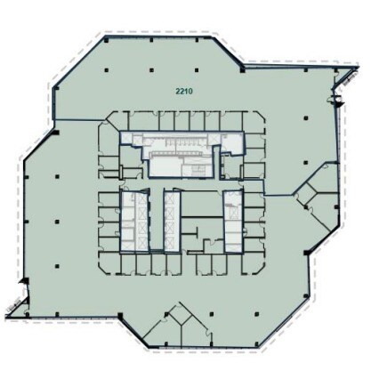 1001 Boul Robert-Bourassa, Montréal, QC for lease Floor Plan- Image 1 of 1