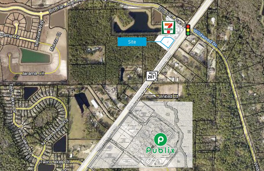 SR207 & Wildwood Dr, Saint Augustine, FL à louer - Photo du bâtiment - Image 3 de 3