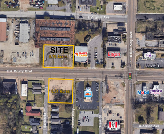 Plus de détails pour 166 E.H.Crump blvd, Memphis, TN - Terrain à vendre