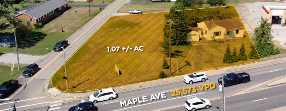 3055 Maple Ave, Zanesville, OH à vendre - Aérien - Image 2 de 4