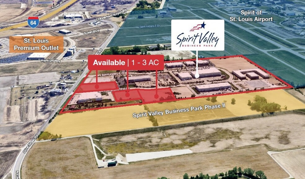Spirit Valley Business Park, Chesterfield, MO à vendre - Photo du bâtiment - Image 1 de 1