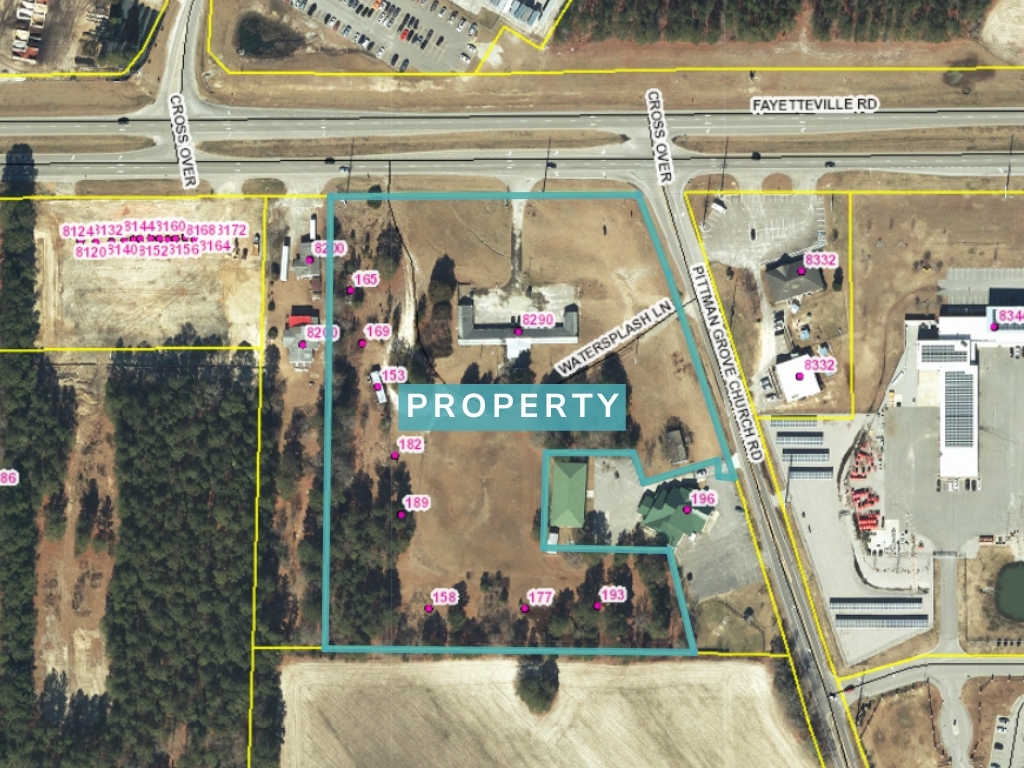 8290 Fayetteville Rd, Raeford, NC for sale Aerial- Image 1 of 3