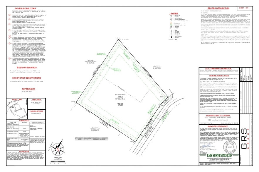 Technology Dr, West Columbia, SC for lease - Site Plan - Image 1 of 2