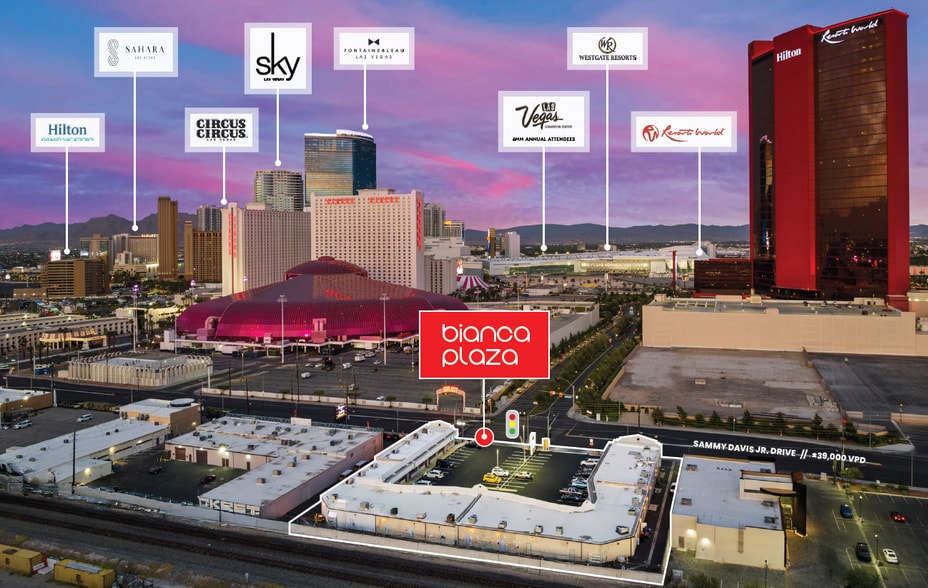 2971 Sammy Davis Jr Dr, Las Vegas, NV for sale - Aerial - Image 3 of 9