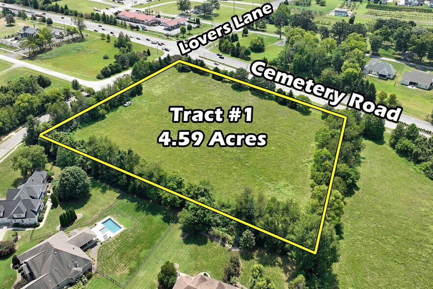 2364 Cemetery Road rd, Bowling Green, KY for sale - Aerial - Image 3 of 9