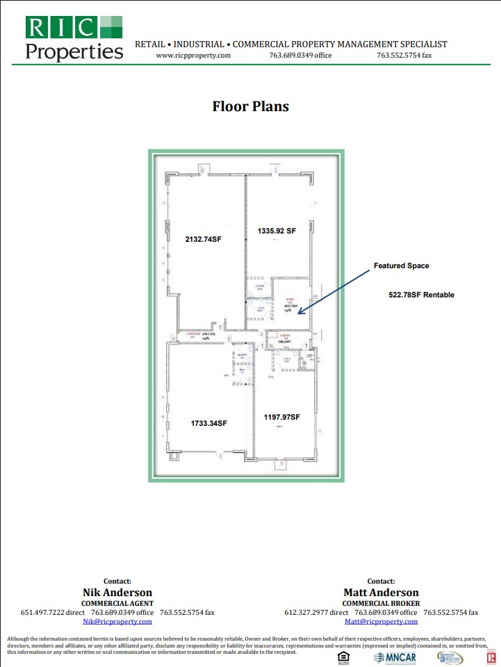 1595 2nd Ave NE, Cambridge, MN for lease Floor Plan- Image 1 of 1