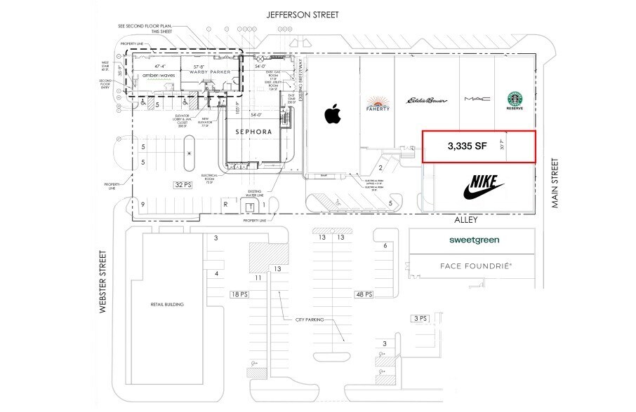 215 S Main St, Naperville, IL for lease - Floor Plan - Image 2 of 2