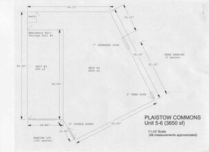 160 Plaistow Rd, Plaistow, NH à louer Plan d’étage- Image 1 de 6