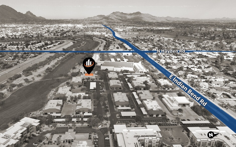 8155 E Indian Bend Rd, Scottsdale, AZ for sale - Map - Image 2 of 9