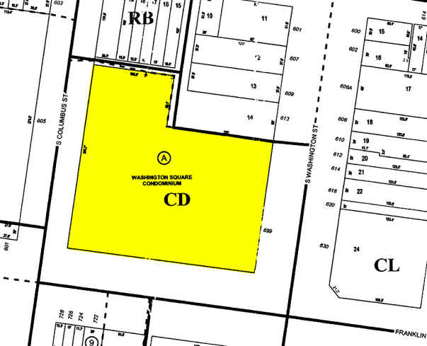 606 N Washington St, Alexandria, VA for sale - Plat Map - Image 2 of 8