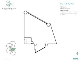 402 W Broadway, San Diego, CA for lease Floor Plan- Image 1 of 2