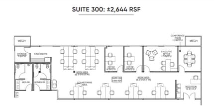 1017 N La Cienega Blvd, West Hollywood, CA for lease Floor Plan- Image 1 of 6