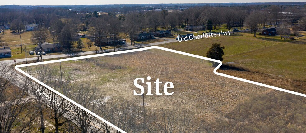 4999 Old Charlotte Hwy, Monroe, NC for lease - Aerial - Image 2 of 4