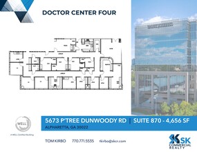 5673 Peachtree Dunwoody Rd NE, Atlanta, GA for lease Site Plan- Image 1 of 3