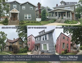 Plus de détails pour HISTORIC NASHVILLE APARTMENTS – Multi-résidentiel à vendre, South Bend, IN