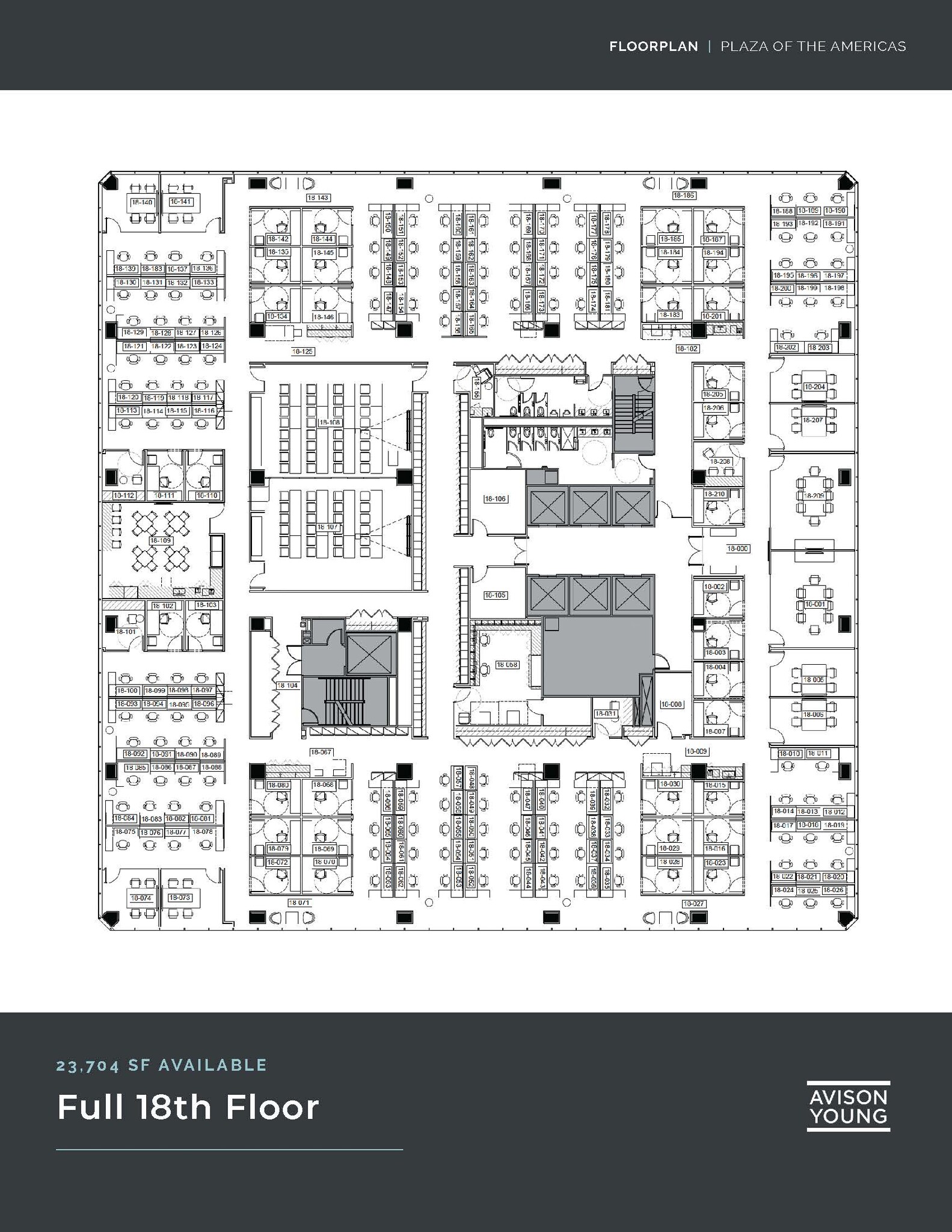 600 N Pearl St, Dallas, TX à louer Plan d’étage- Image 1 de 1