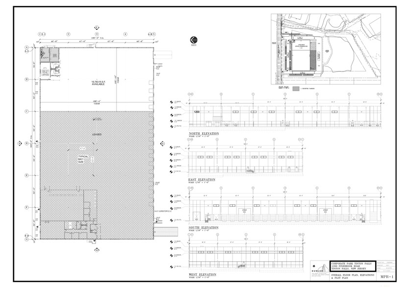 1200 Pine Brook Rd, Tinton Falls, NJ for lease - Site Plan - Image 1 of 5