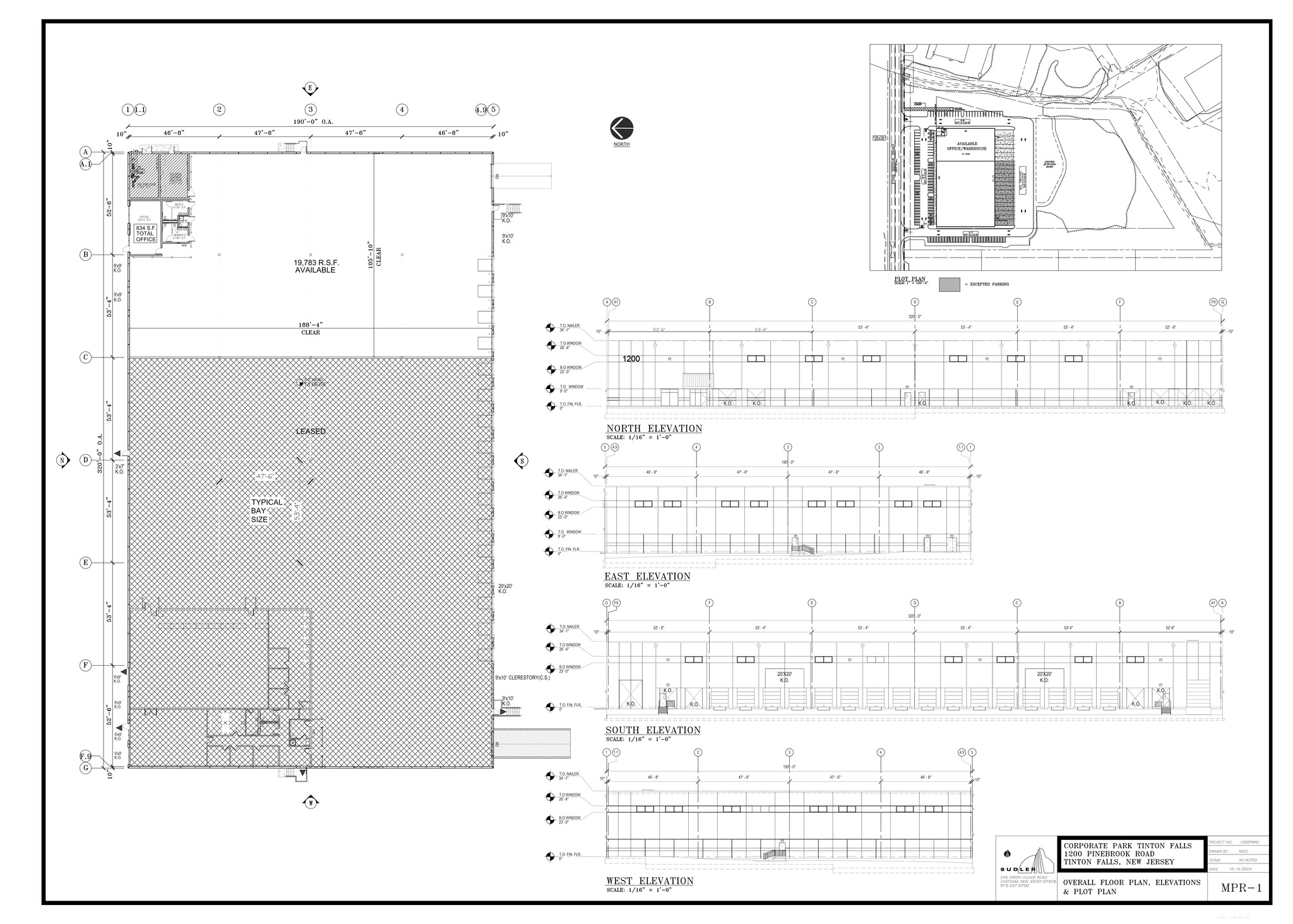 1200 Pine Brook Rd, Tinton Falls, NJ for lease Site Plan- Image 1 of 6