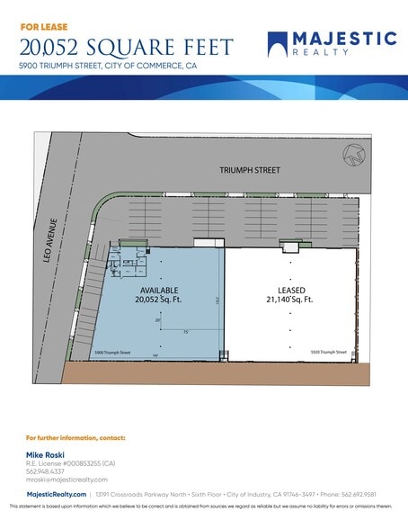 5900-5922 Triumph St, Commerce, CA for lease - Site Plan - Image 3 of 3