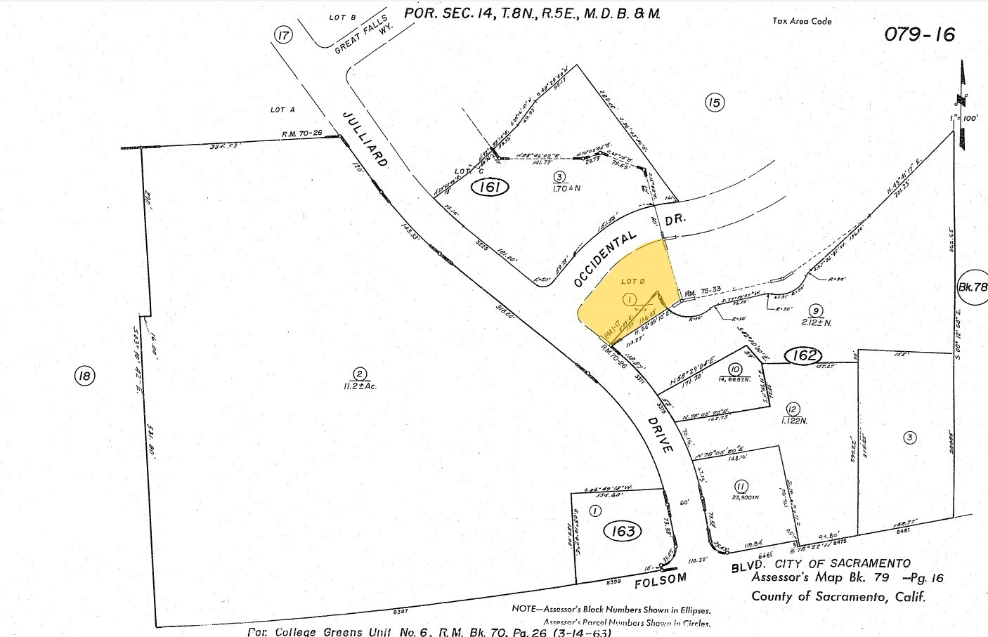 8399 Folsom Blvd, Sacramento, CA à vendre Plan cadastral- Image 1 de 1