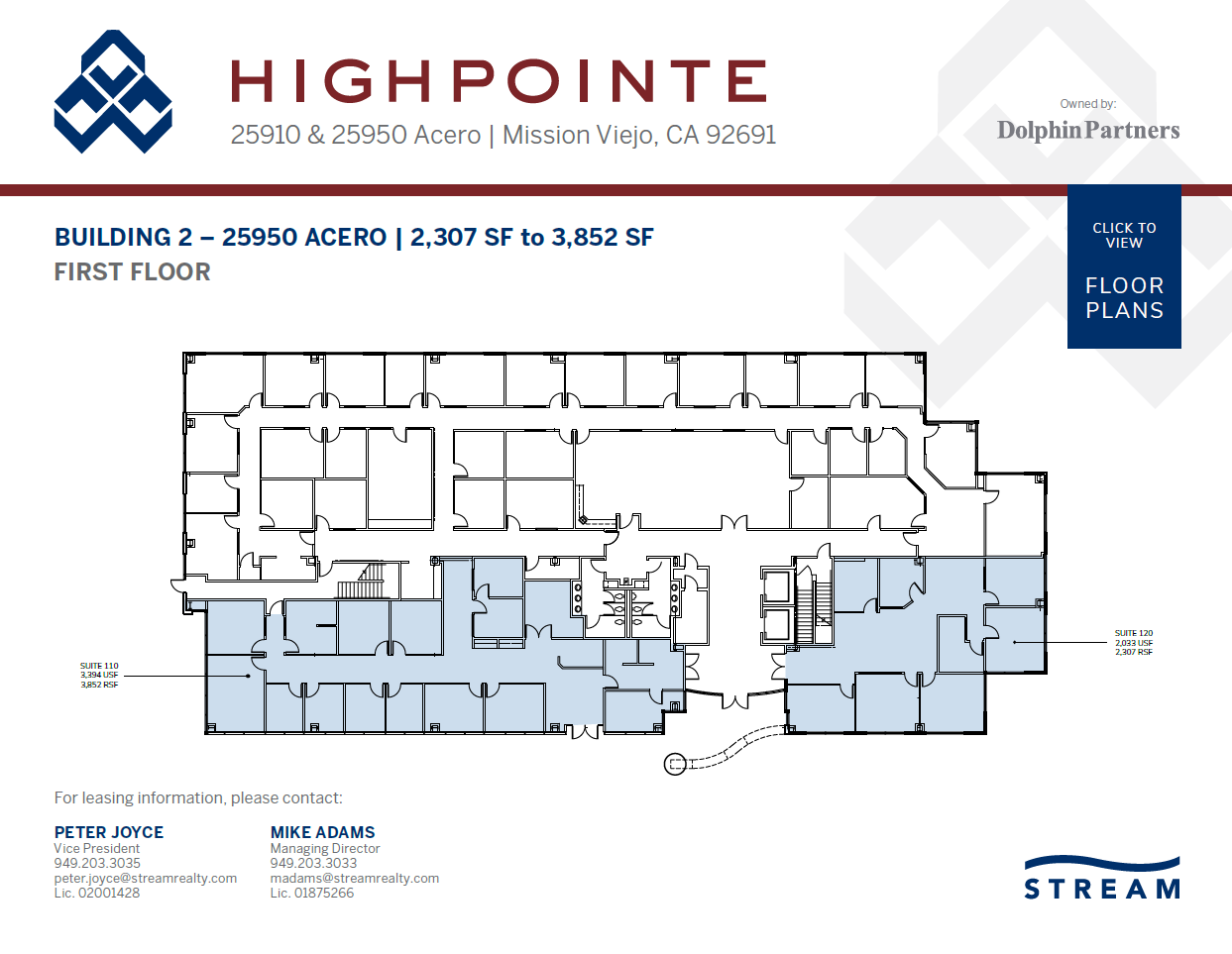25950 Acero, Mission Viejo, CA for lease Floor Plan- Image 1 of 1