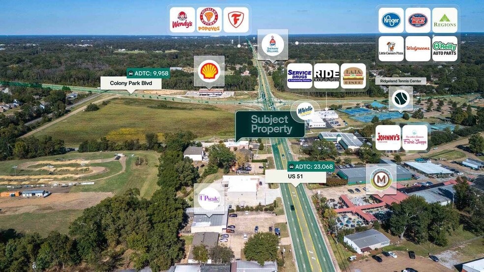 669 Highway 51, Ridgeland, MS for sale - Building Photo - Image 2 of 2