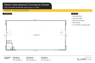 7950-7966 NW 14th St, Miami, FL for lease Site Plan- Image 1 of 8