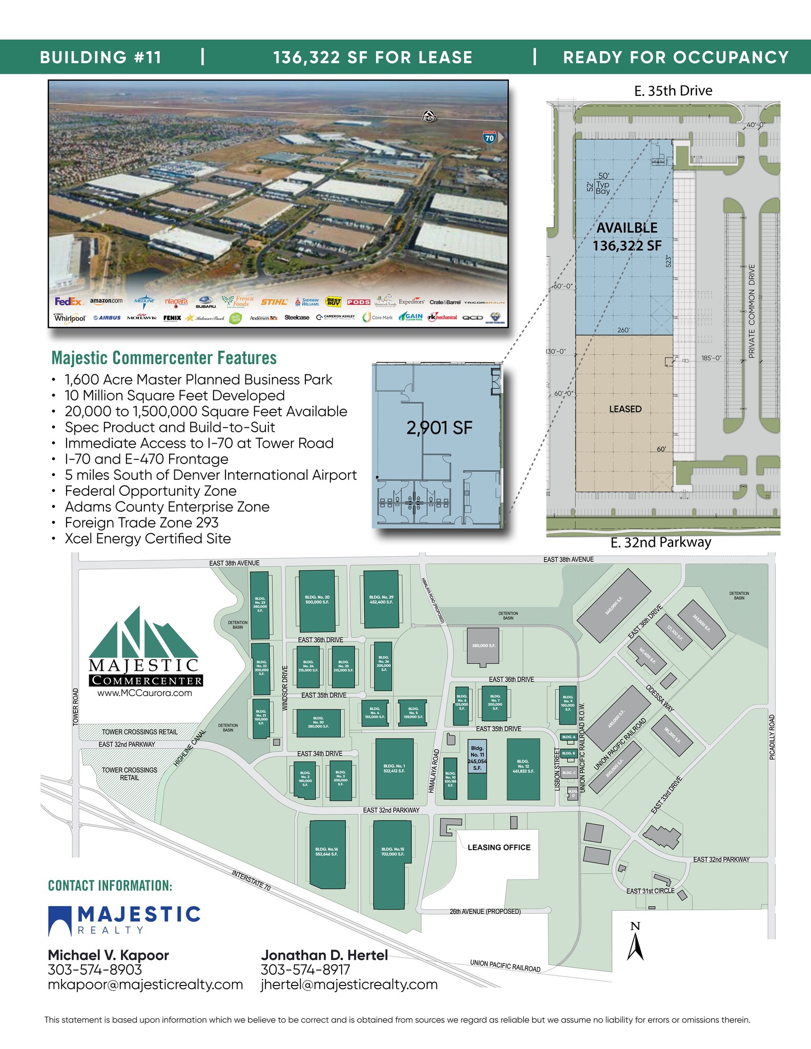 Himalaya Rd & E 32nd Pkwy, Aurora, CO à louer Plan de site- Image 1 de 1