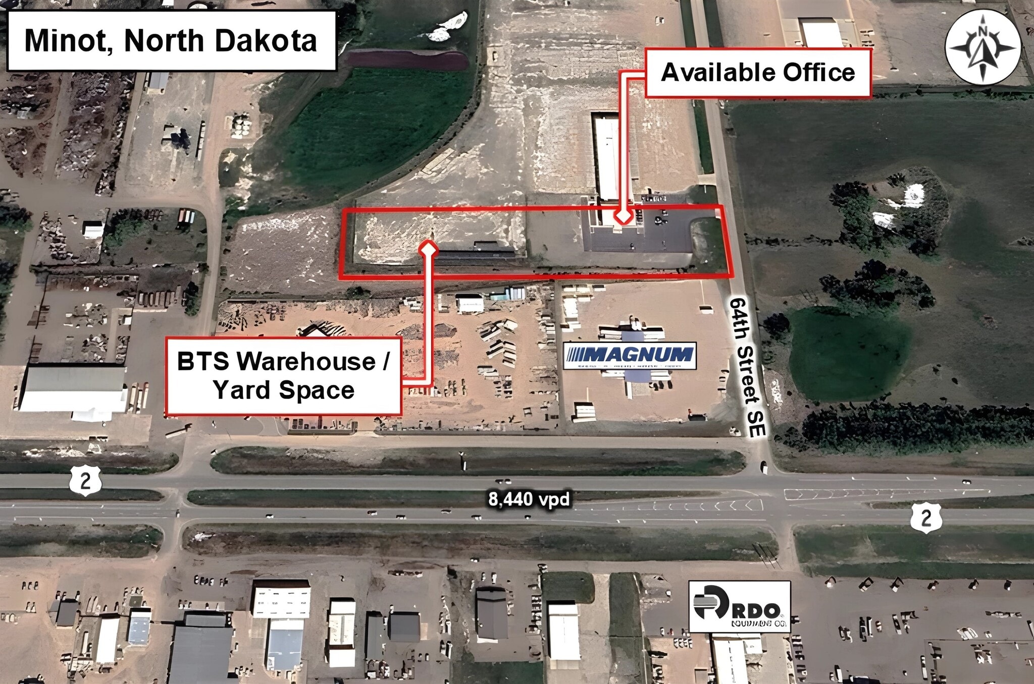 520 64th St SE, Minot, ND for lease Primary Photo- Image 1 of 2