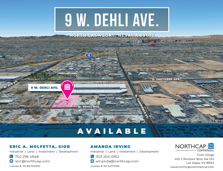9 W Delhi Ave, North Las Vegas, NV for lease - Building Photo - Image 1 of 6