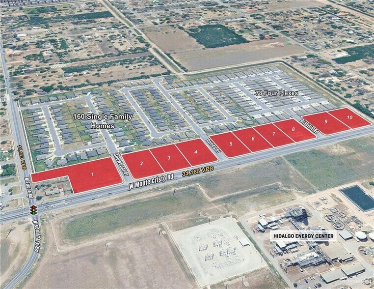 TBD Lot 9 W. Monte Cristo Rd., Edinburg, TX for sale - Building Photo - Image 2 of 6