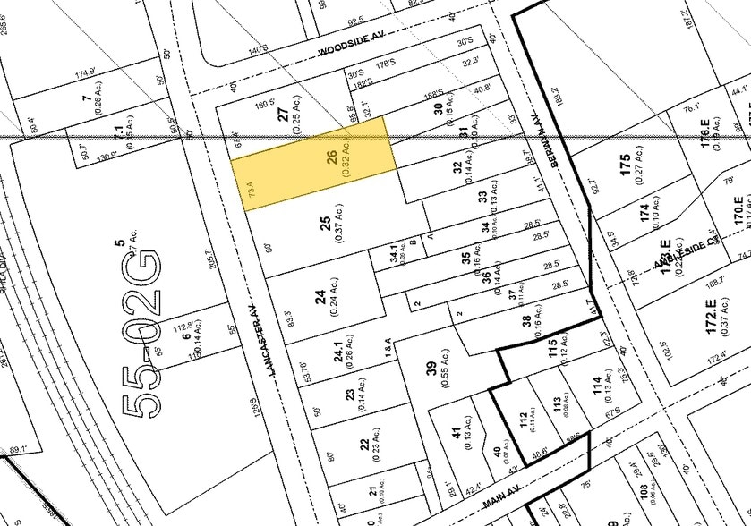 610-612 Lancaster Ave, Berwyn, PA à louer - Plan cadastral - Image 2 de 10