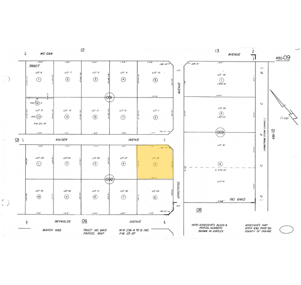 17361 Armstrong Ave, Irvine, CA for sale - Plat Map - Image 2 of 13