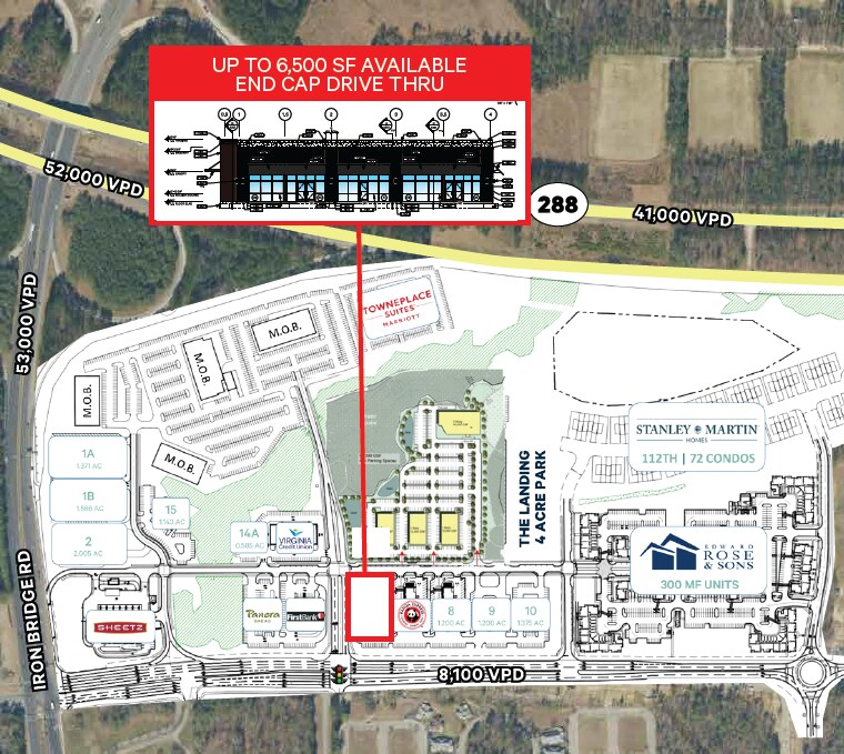 6691 Courthouse Landing Rd, Chesterfield, VA for lease Building Photo- Image 1 of 4