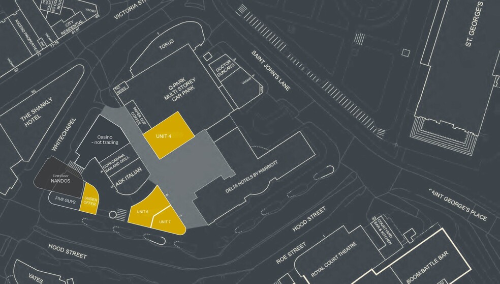 6-7 Queen Sq, Liverpool for lease - Site Plan - Image 2 of 2