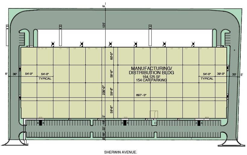 1600 Sherwin Ave, Des Plaines, IL for lease Site Plan- Image 1 of 6