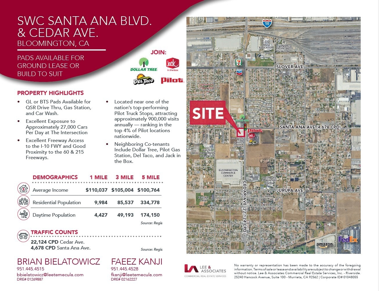 10930 Cedar Ave, Bloomington, CA à louer Photo du bâtiment- Image 1 de 6