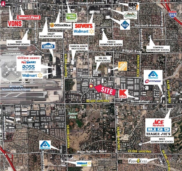 6230 McLeod Dr, Las Vegas, NV à louer - Photo du bâtiment - Image 2 de 35