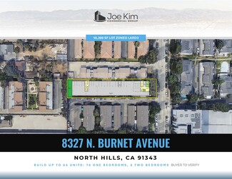 Plus de détails pour 8327 Burnet Ave, North Hills, CA - Multi-résidentiel à vendre