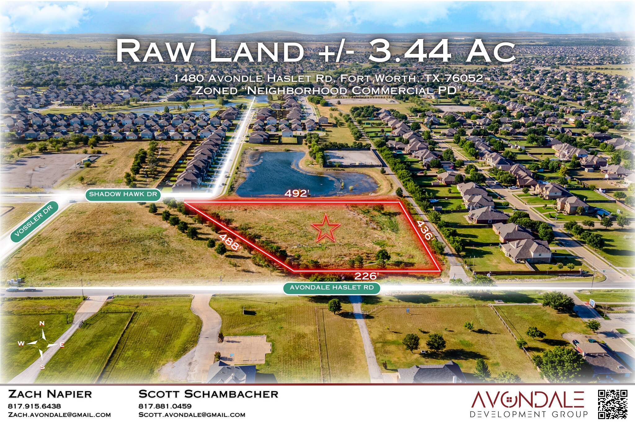 1480 Avondale-Haslet rd, Haslet, TX à vendre Aérien- Image 1 de 14