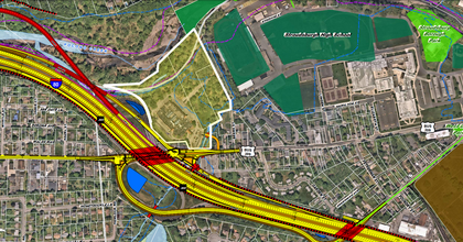 1220 W Main St, Stroudsburg, PA - AÉRIEN Vue de la carte - Image1